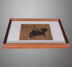 焦作市书画装裱配框服务案例